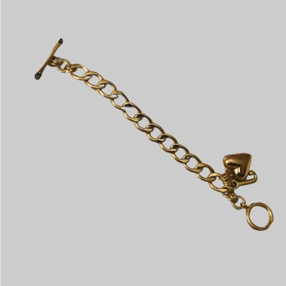 ‼️💥PRICE DROP ☄️ Juicy Couture Gold Tone Starter Bracelet - Picture 7 of 9